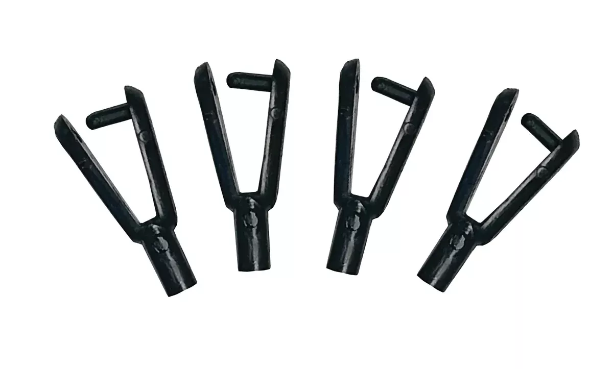 Du-bro 808 Metric Clevis for 1.3mm to 1.4mm Pushrods (4 Pack)