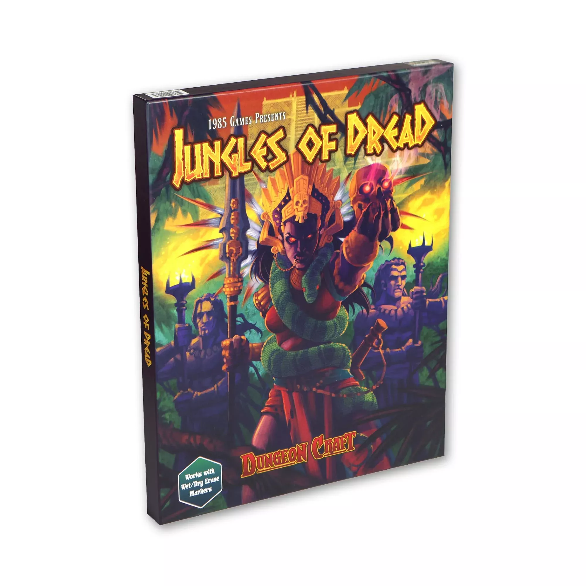 Dungeon Craft Jungles Of Dread Game, Hundreds Of Terrain Pieces, Cut P