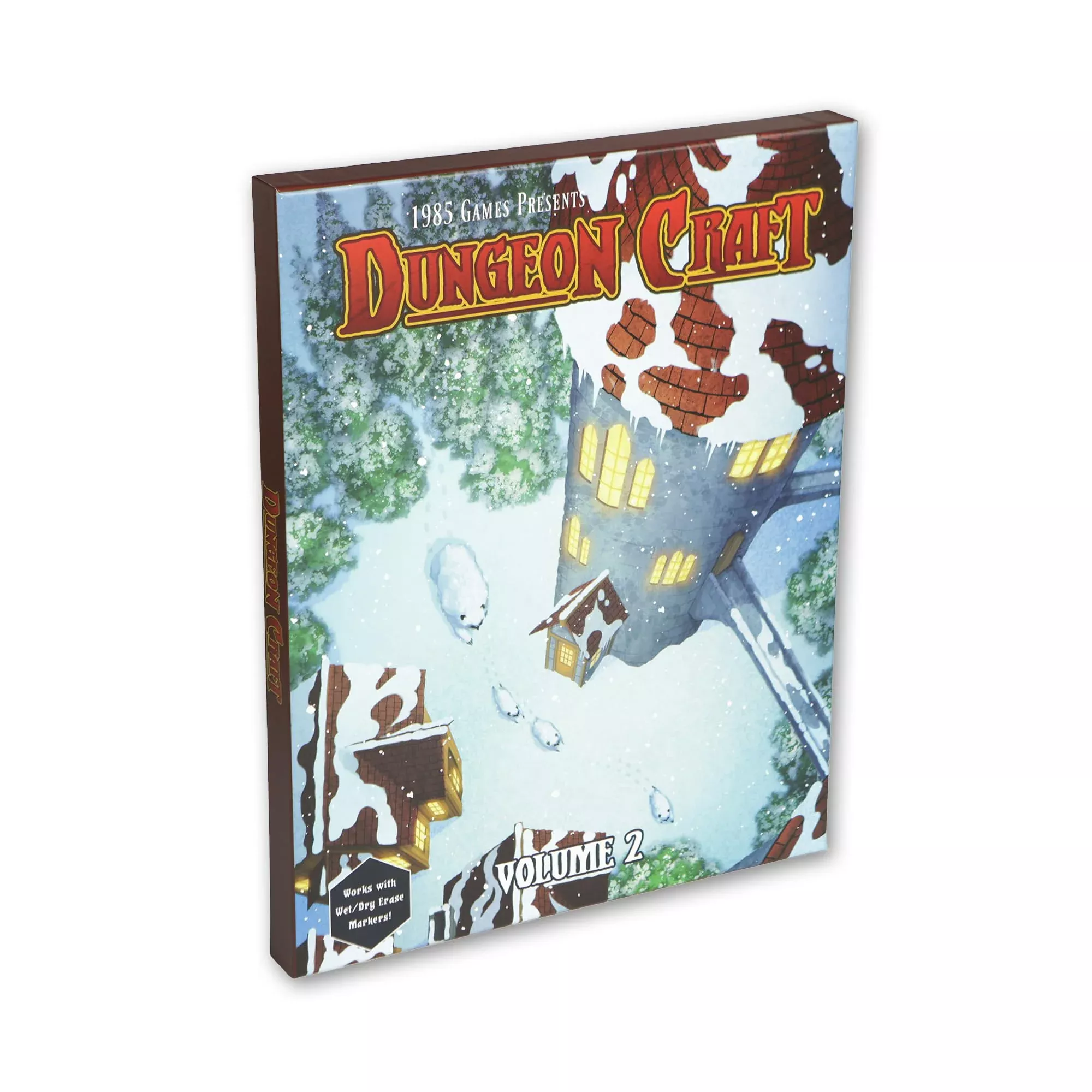 Dungeon Craft Volume 2 Game, Hundreds Of Terrain Pieces, Cut Place Pla