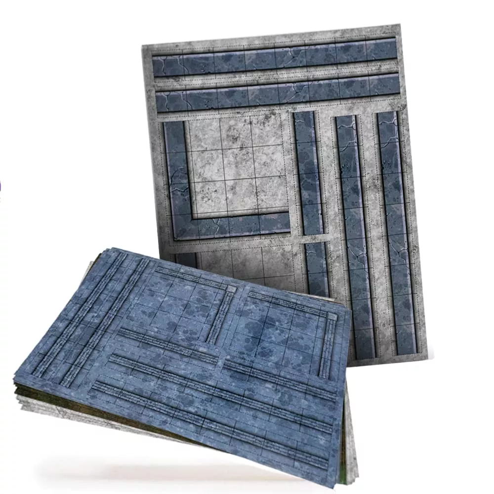 Dungeon Craft: Walls Pack 2D Terrain Set Ttrpg