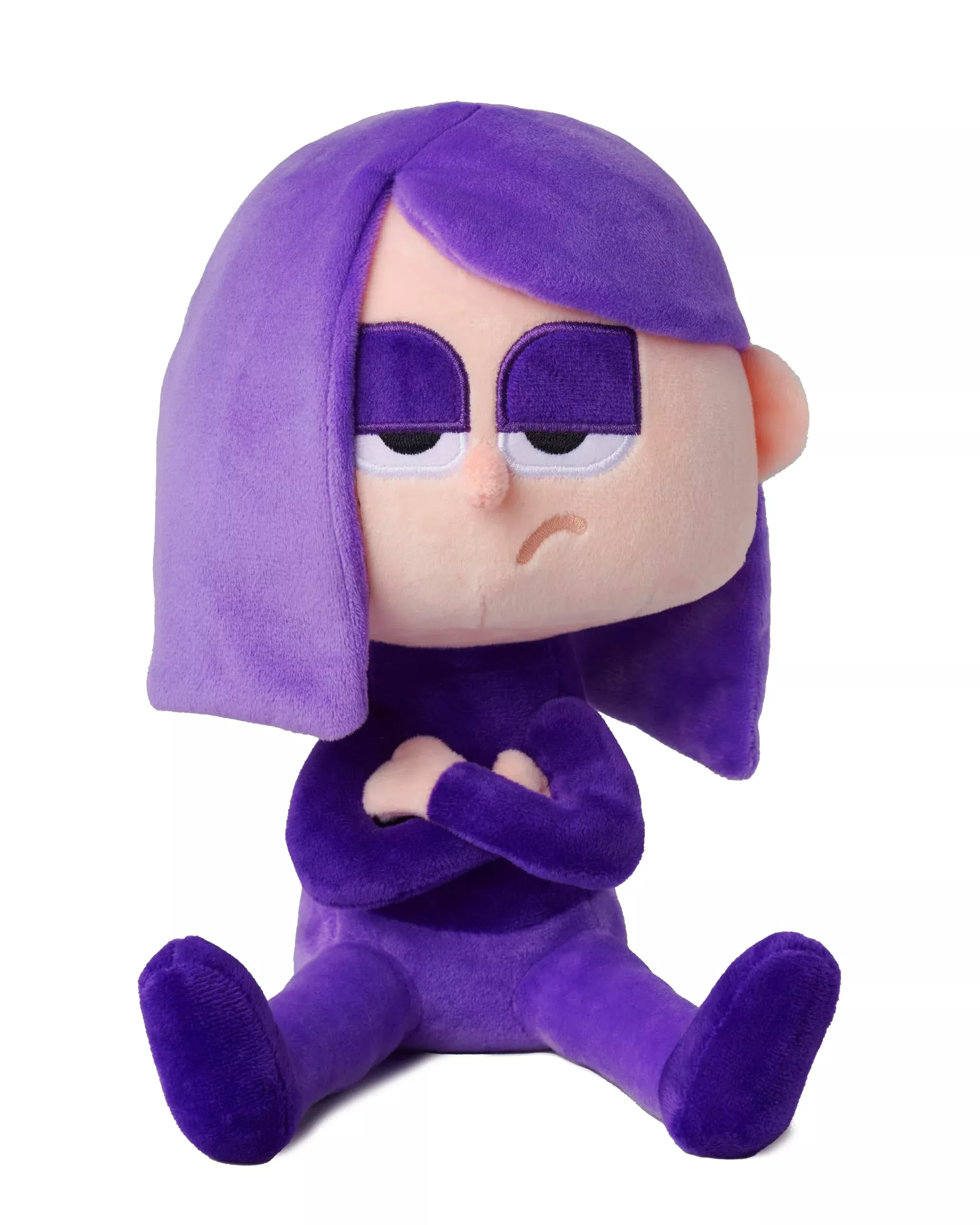 Duolingo Lily Plush - Officially Licensed - Premium Plushie, Purple, 1