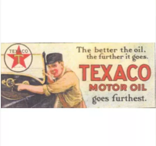 Dwarvin DVBB110-FA HO Scale Assembled Fiber-Lit Texaco Billboard