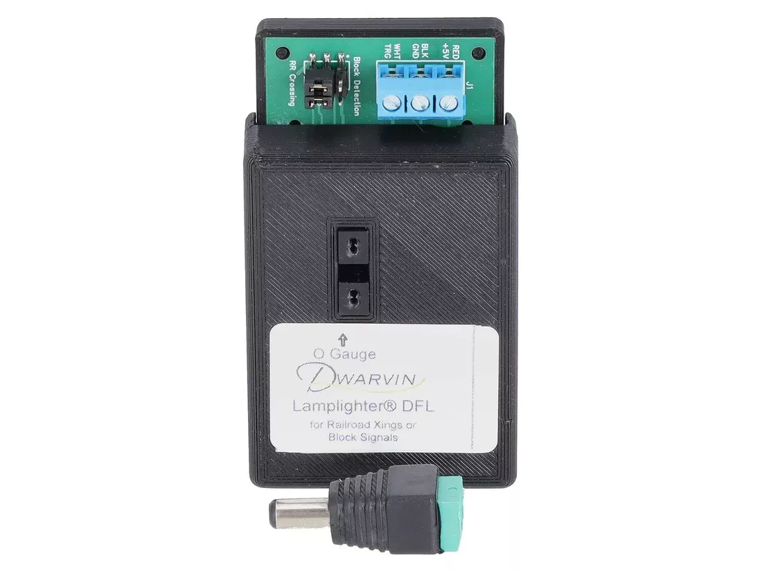 Dwarvin DVDFL303 O Scale Lamplighter DFL with Adapter For Fiber Lighting Systems