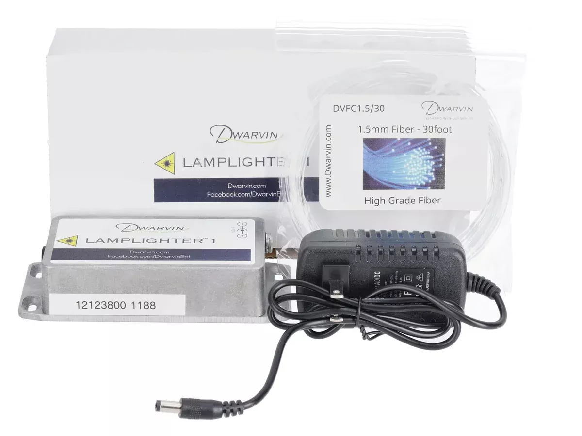 Dwarvin DVSK102 Lamplighter 1 with 1.5mm Fiber Starter Kit