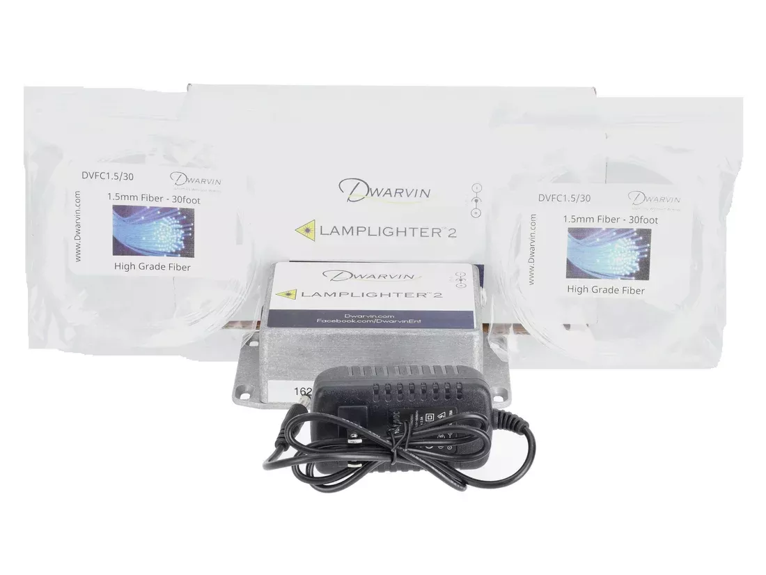 Dwarvin DVSK202 Lamplighter 2 Starter Kit with 2 Packets of 1.5mm Fiber