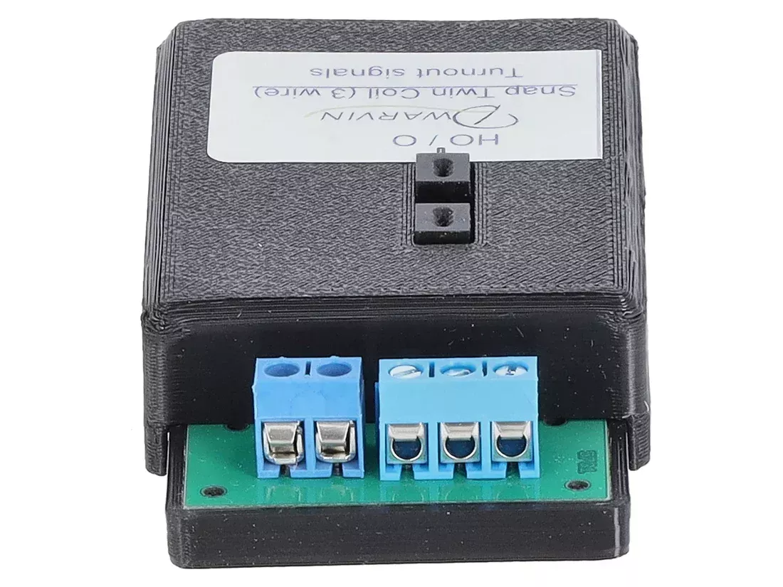 Dwarvin DVTSTC3CU-1NP HO Scale Turnout Snap Twin Coil 3 Wire Controller without Power Supply