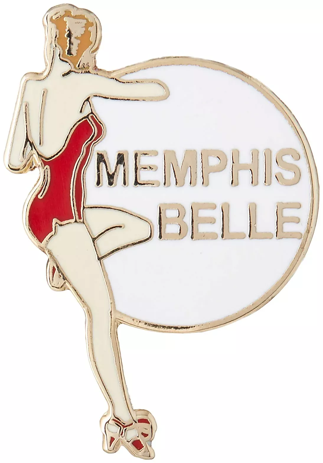 Eagle Emblems Pin-Nose Memphis Belle Rd 1'' - Brand New