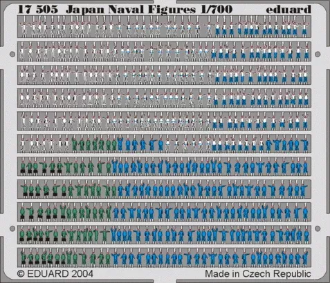 Eduard 17505 1/700 IJN Figures (Painted)