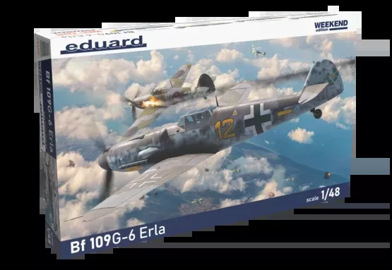 Eduard 84201 1/48 Bf 109G-6 Erla German Fighter Model Plane Kit