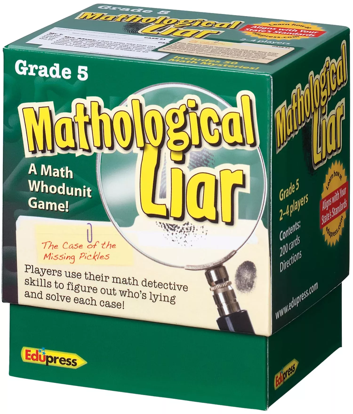 Edupress Mathological Liar Game, Grade 5 (Ep63398)
