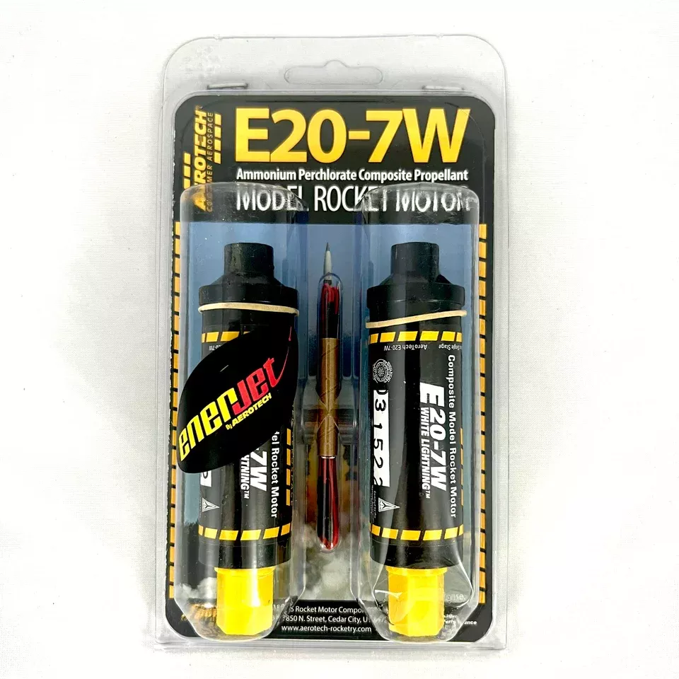 Enerjet Aerotech 52007 E20-7W Rocket Motor (2 Pack)