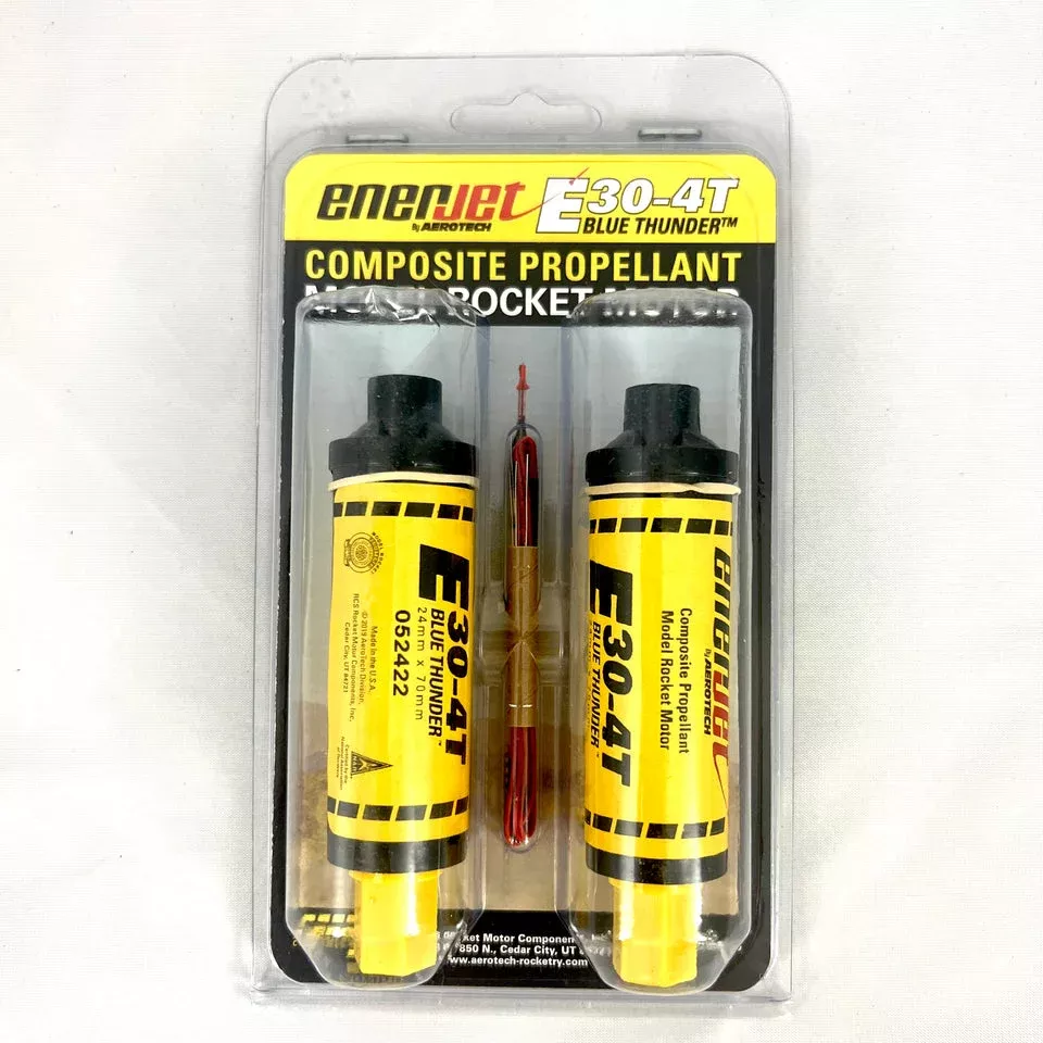 Enerjet Aerotech 53004 E30-4T Rocket Motor (2 Pack)