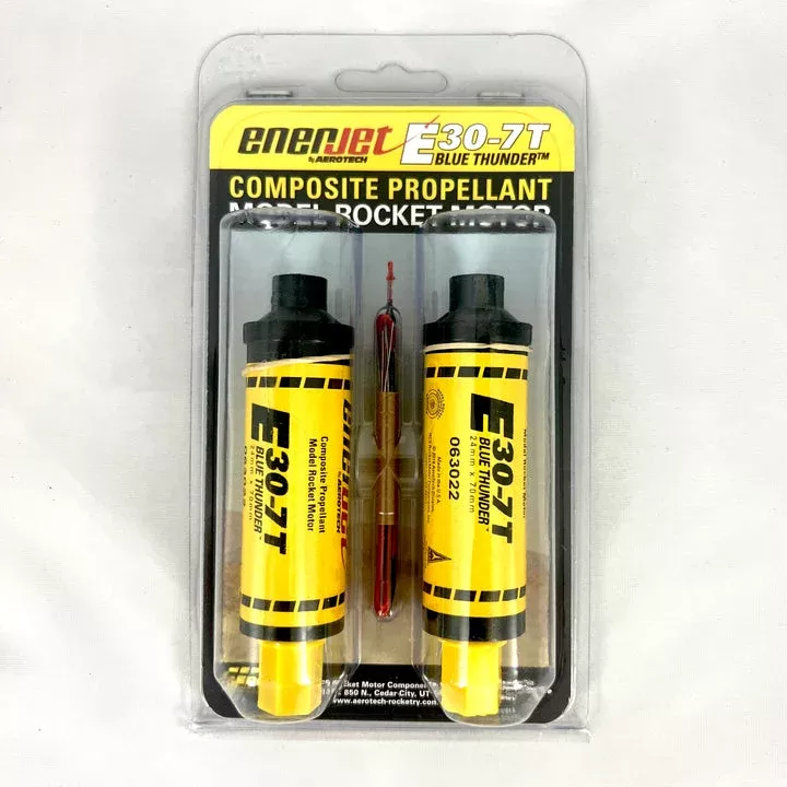 Enerjet Aerotech 53007 E30-7T Rocket Motor (2 Pack)