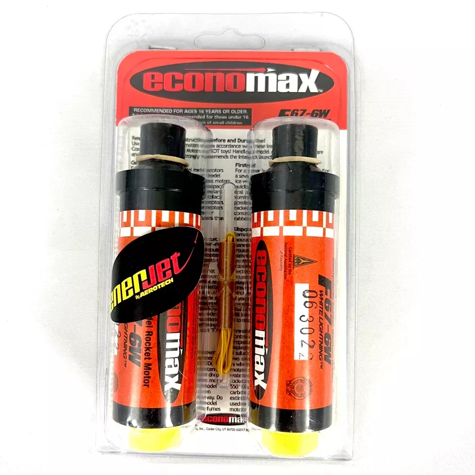 Enerjet Aerotech 66706 F67-6W Mid Power Rocket Motor (2 Pack)