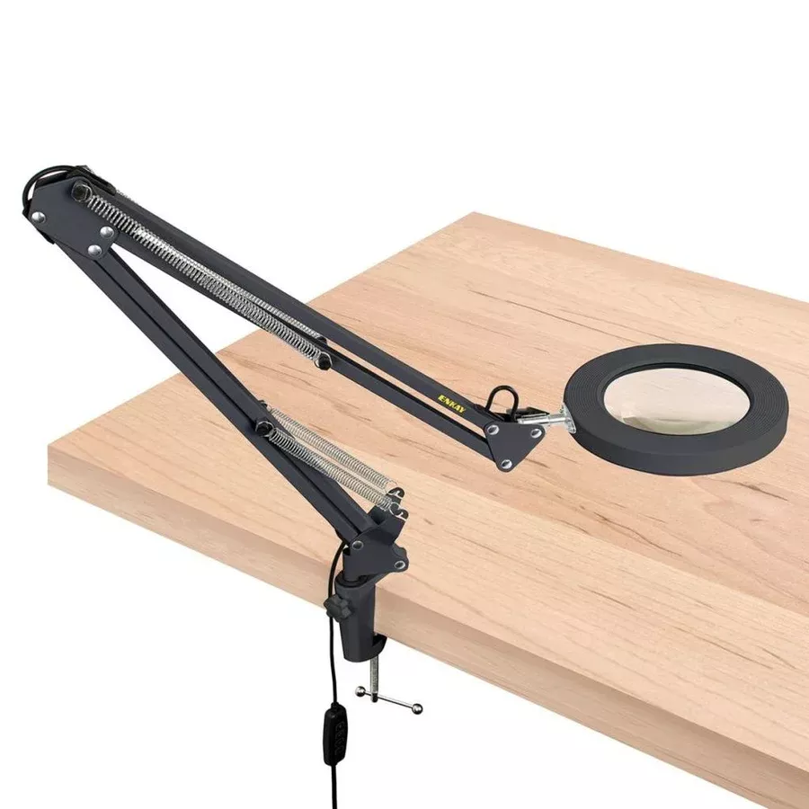 Enkay CRL-EK-B Magnifying Ring Light & Phone Attachment Bundle