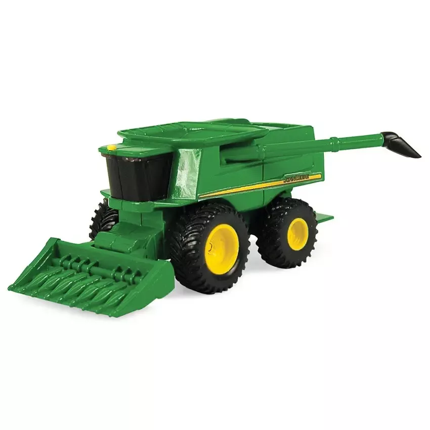 Ertl 46585 5" John Deere Mini Combine with Corn Head