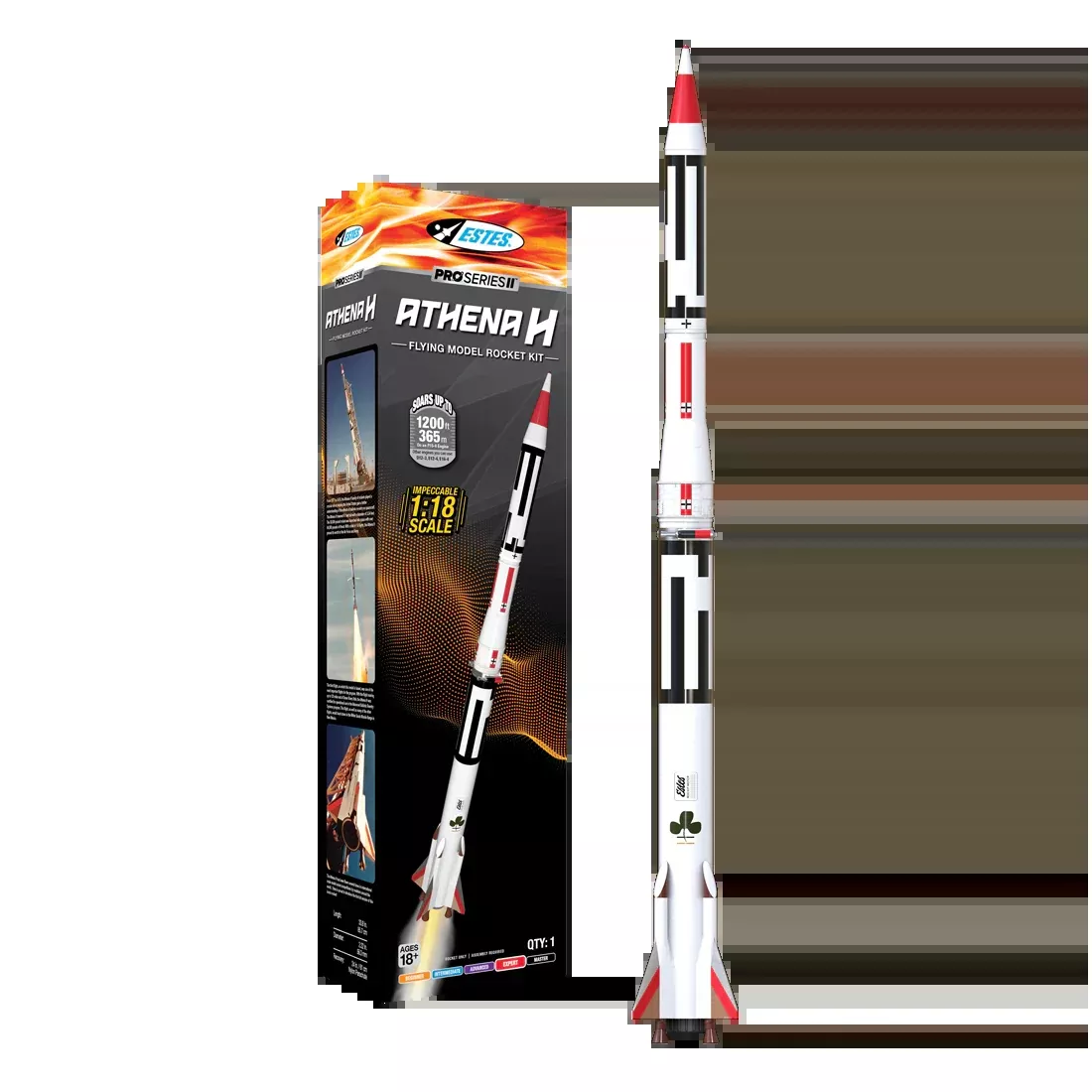 ESTES 9725 Athena H (Skill Level Expert) Model Rocket Kit