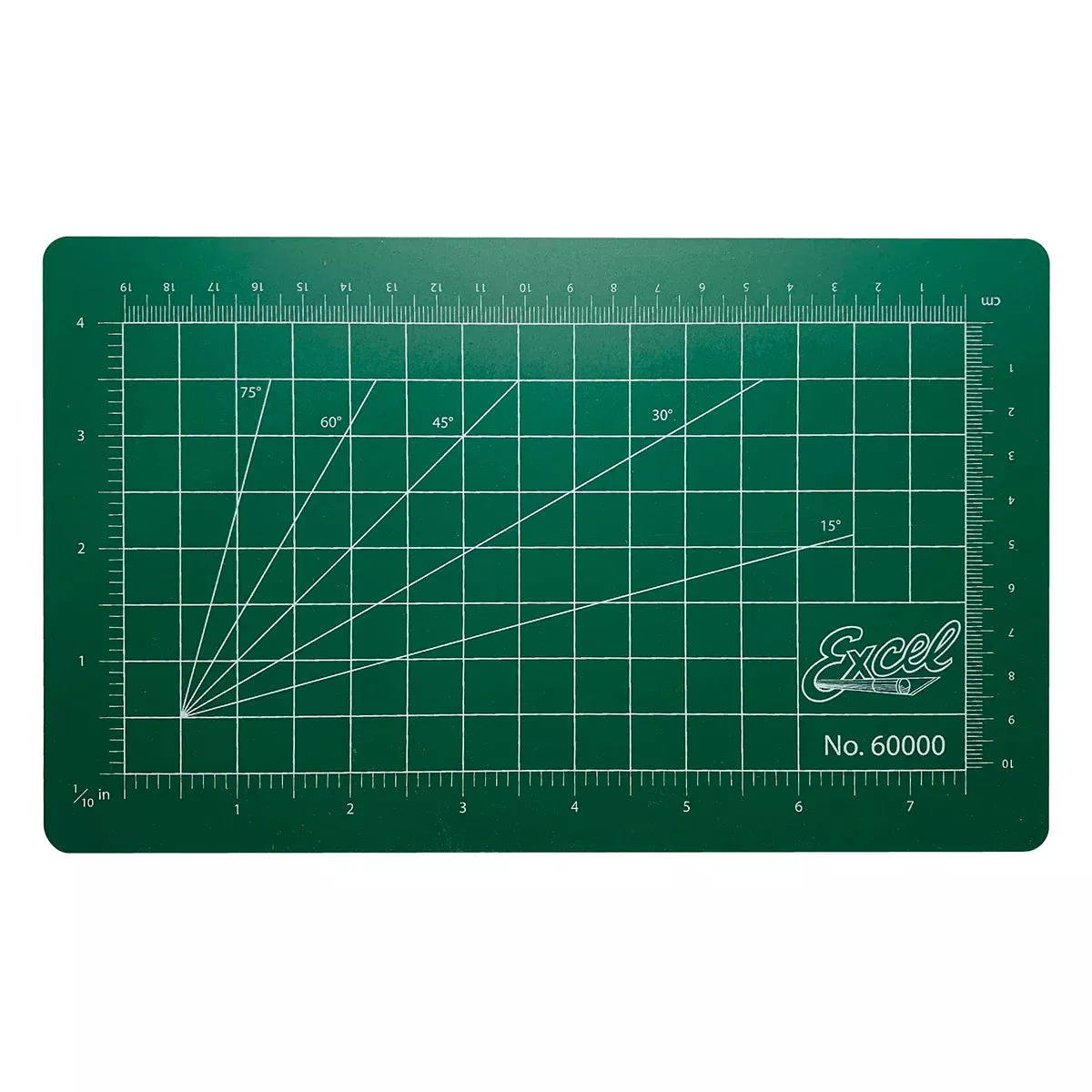 Excel 60000 Green Self Healing Cutting Mat 5-1/2 x 9