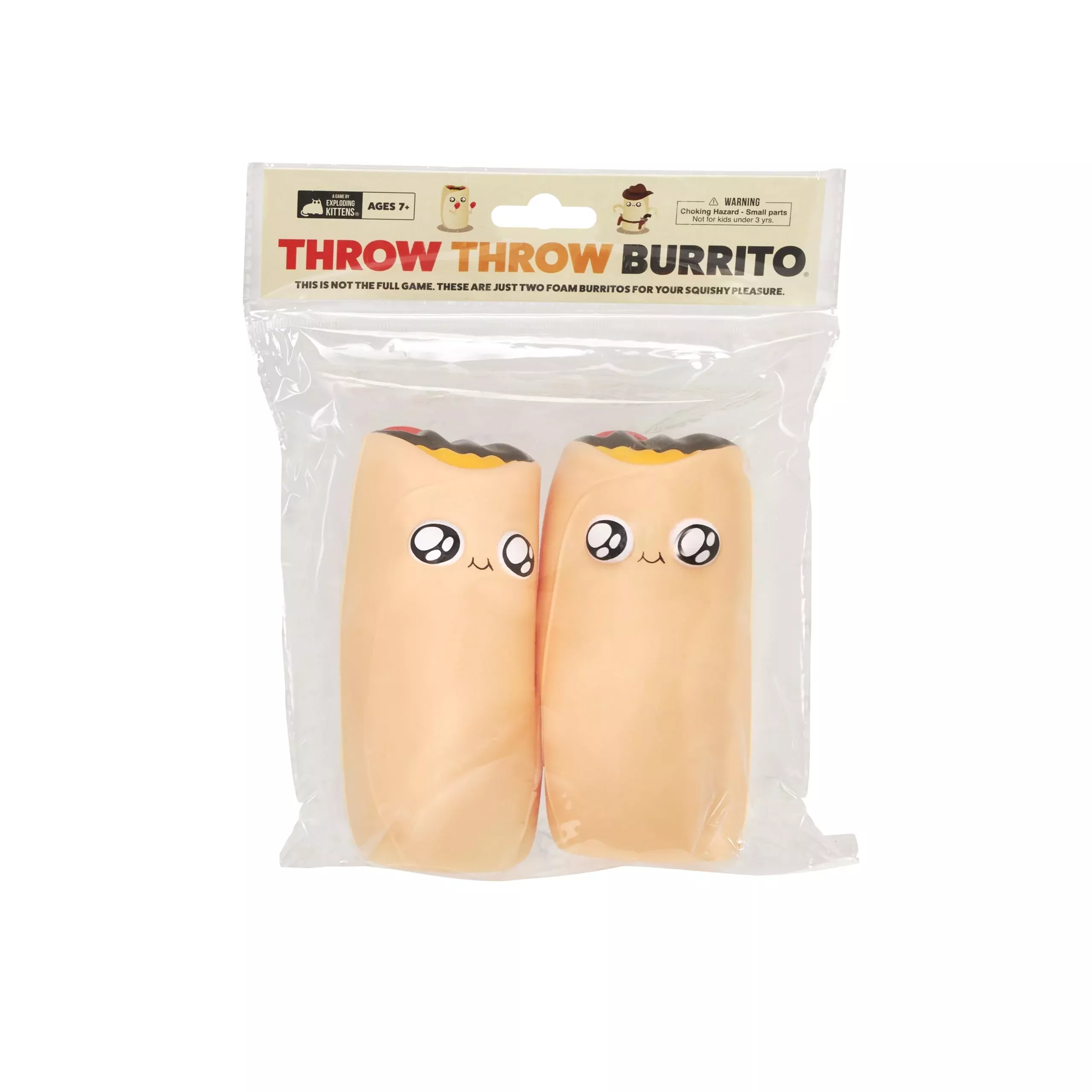 Exploding Kittens Double Burrito Replacement Pack - 2 Multicolor Burri