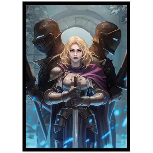 Fantasy North - Sara Falcross - Knight Captain - 100 Smooth Matte Tcg