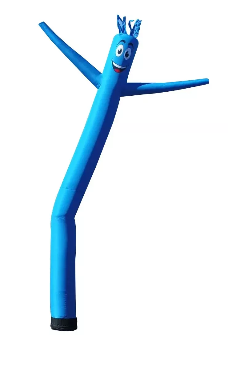 FFN 18ft Inflatable Tube Man Replacement Body Light Blue Cyan