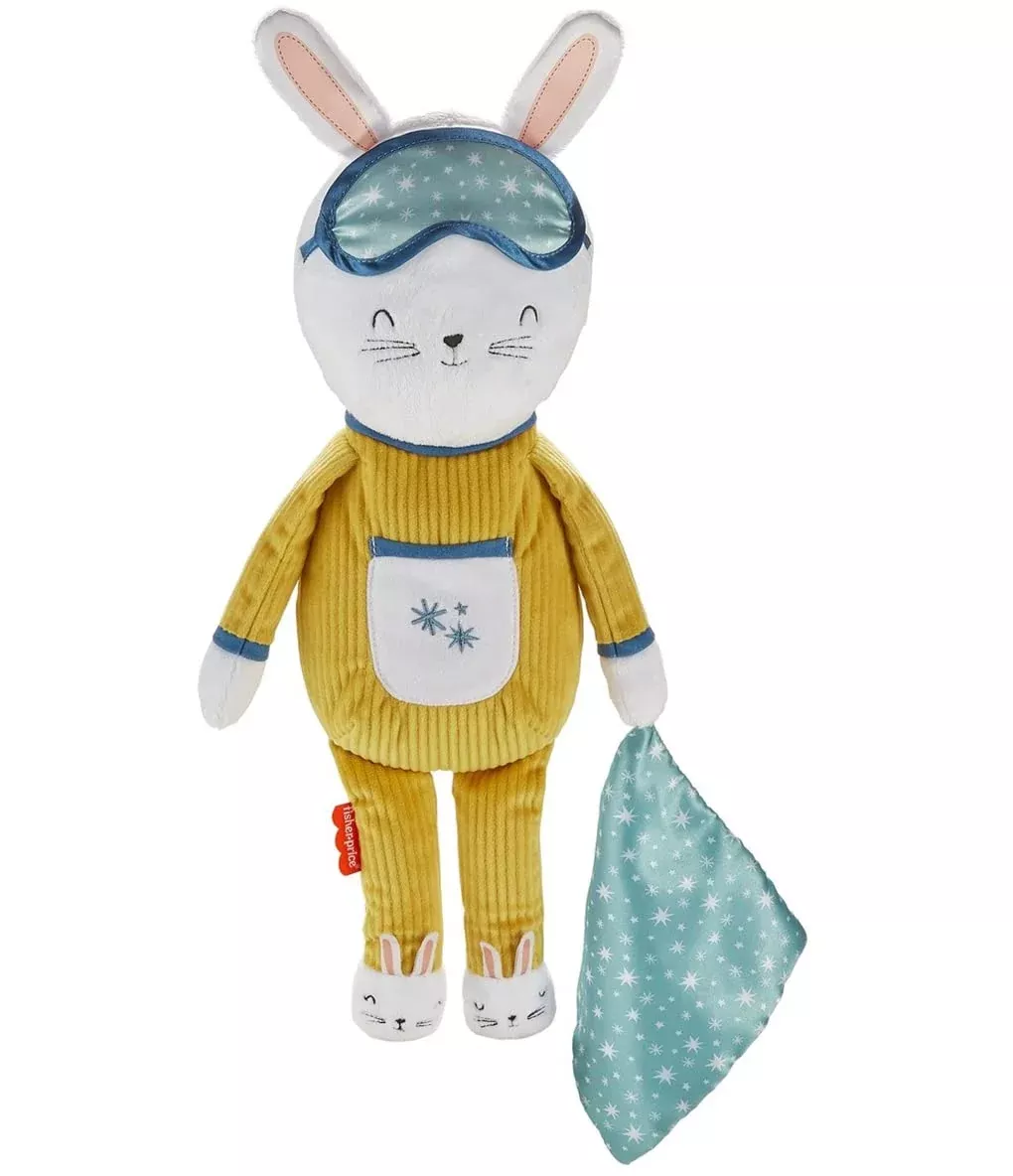 Fisher-Price Hoppy Soother Plush Toy for Toddlers 17.5x