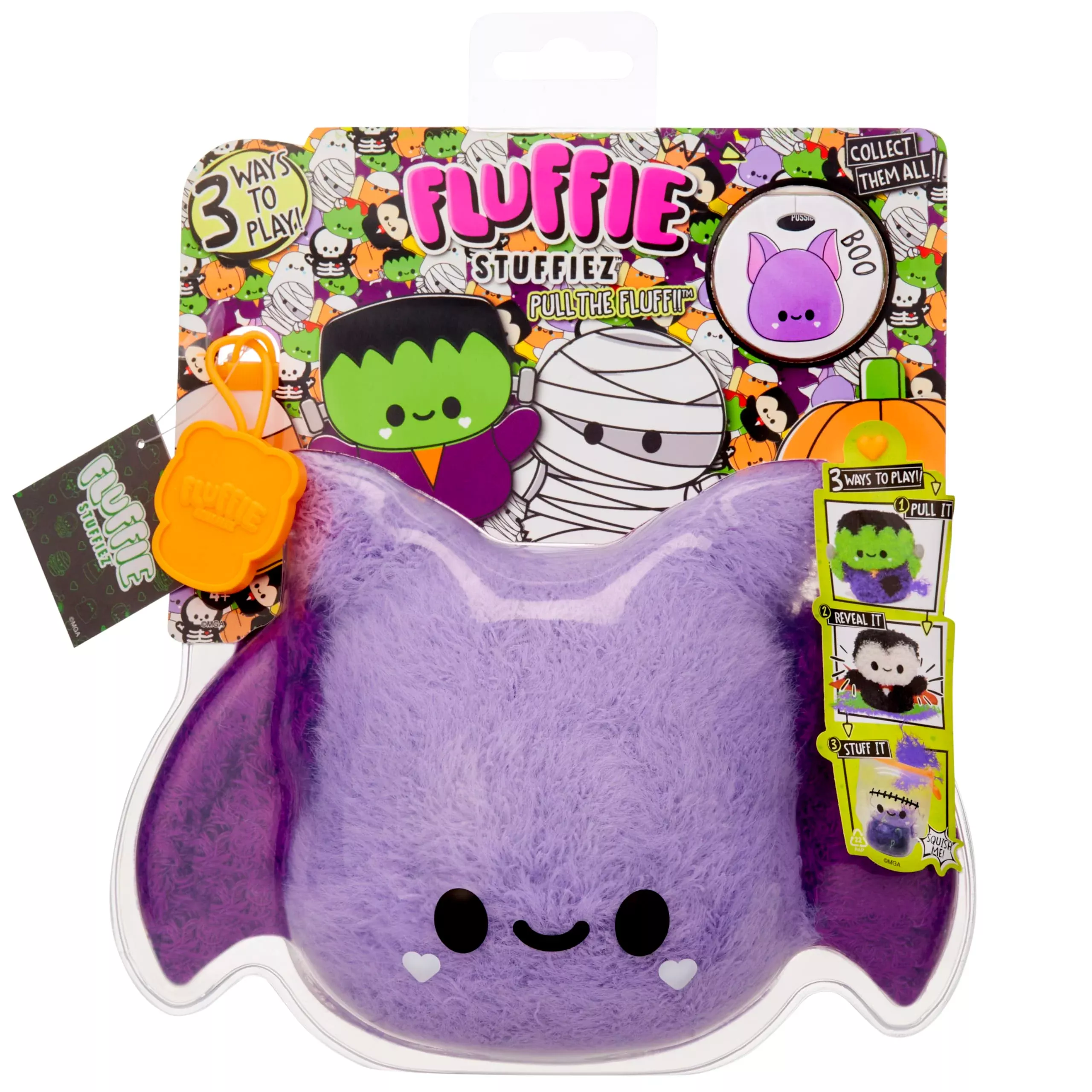 Fluffie Stuffiez Halloween Fluffie Stuffiez 10" Multicolor Plush Toy