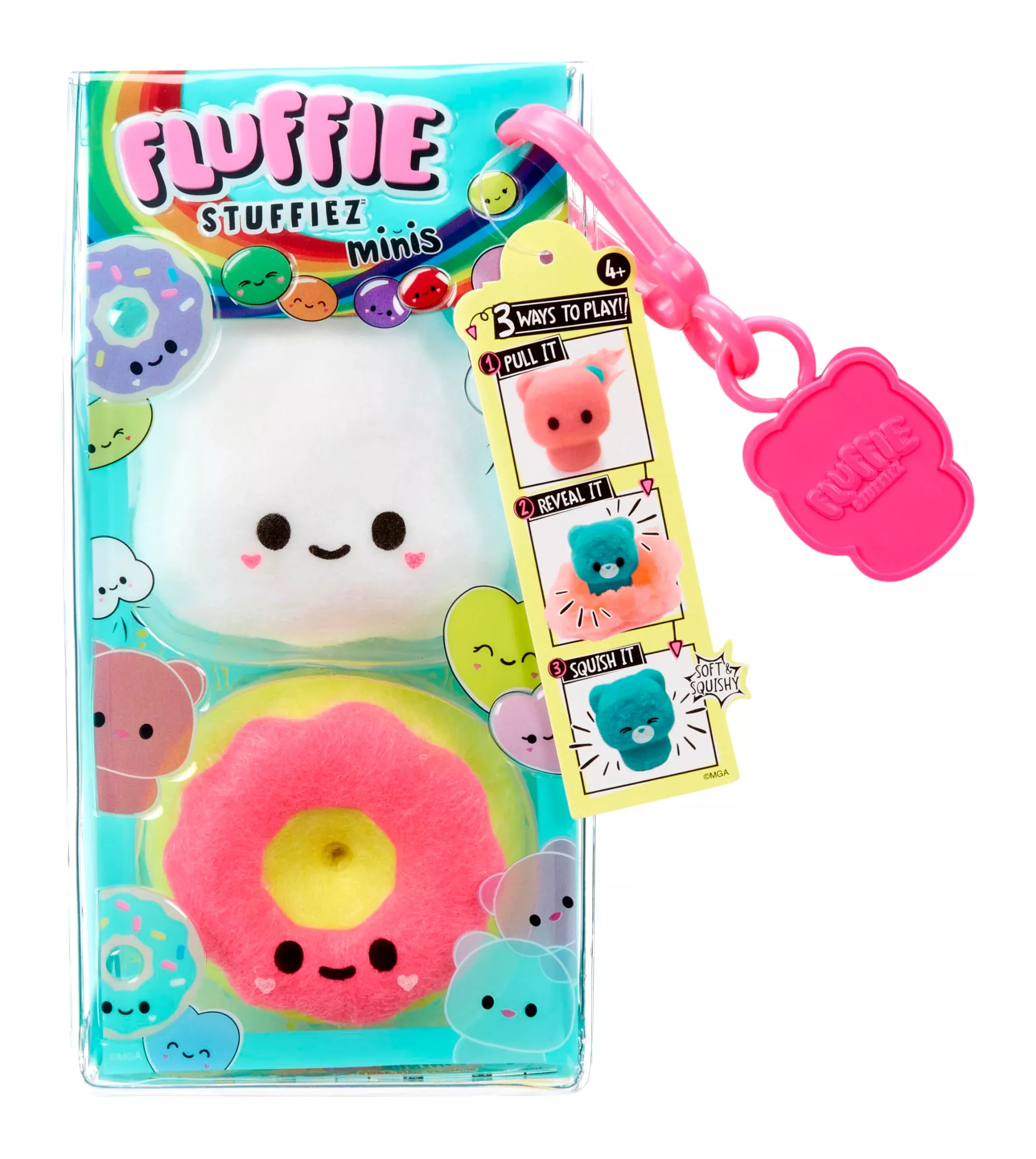 Fluffie Stuffiez Minis Squishable Characters Multicolor 2-Pack