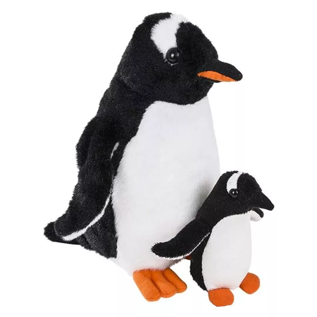 Forest & Twelfth Mom And Baby Mini Penguins, Stuffed Animals For Boys