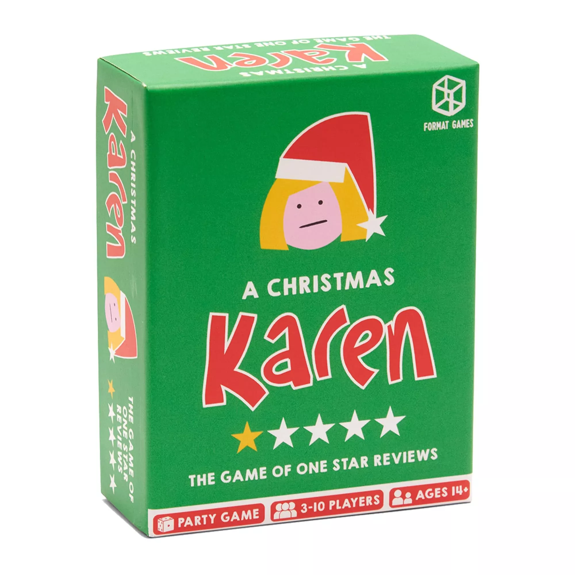 Format Games A Christmas Karen Party Game - Hilarious Bluffing Game fo