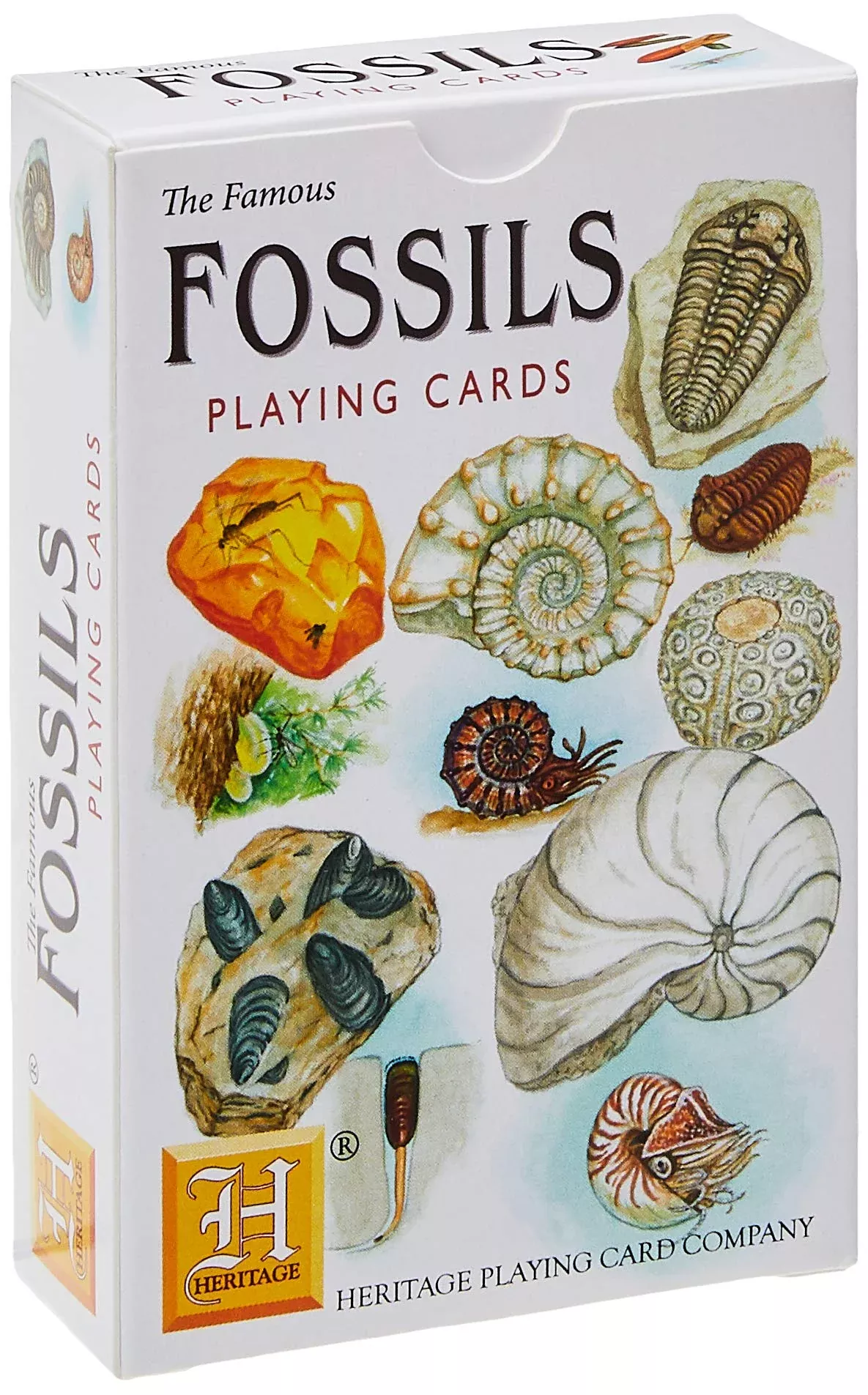 Fossils Set Of 52 Playing Cards + Jokers (Hpc)