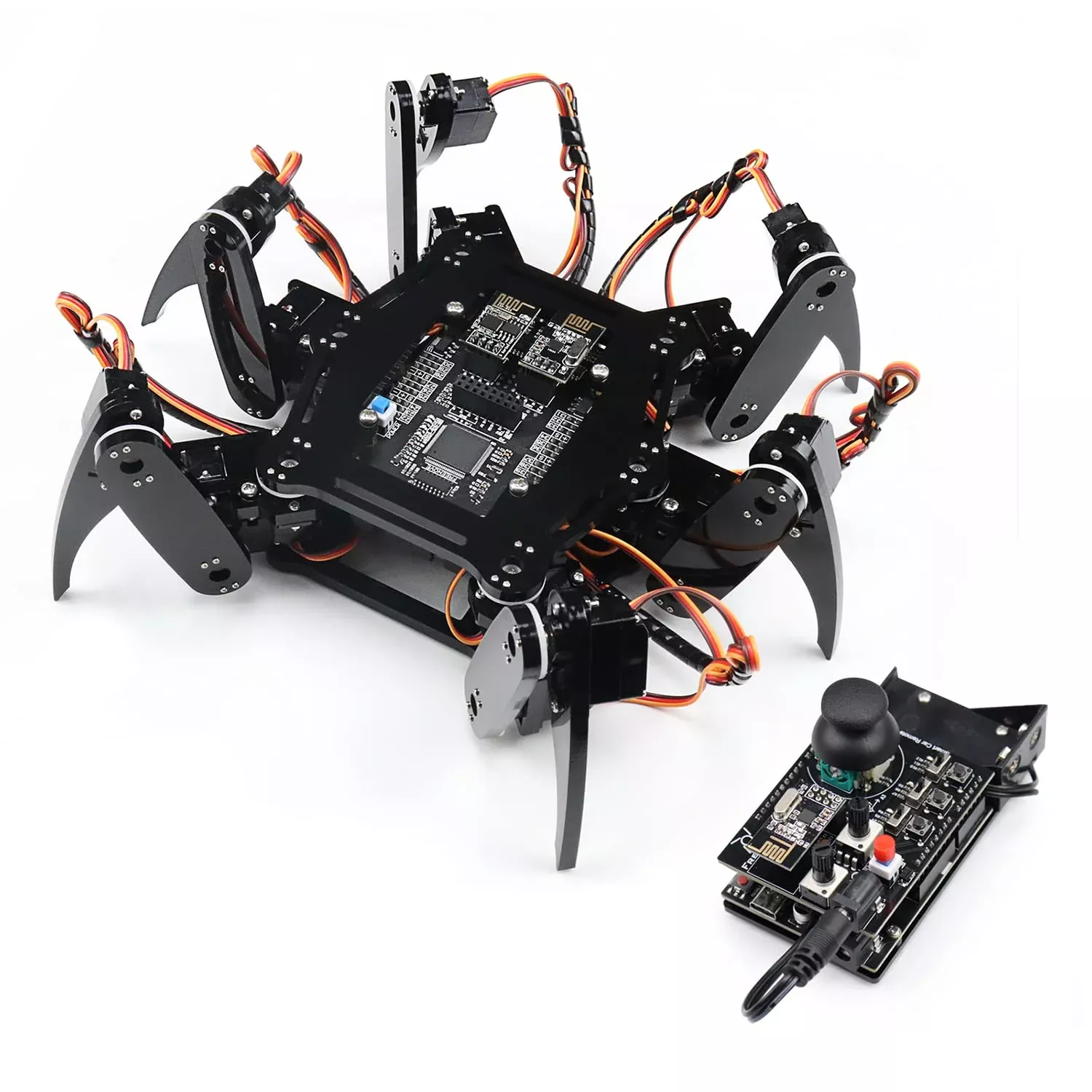 FREENOVE Hexapod Robot Kit with Remote Control - Medium Size, Assembled