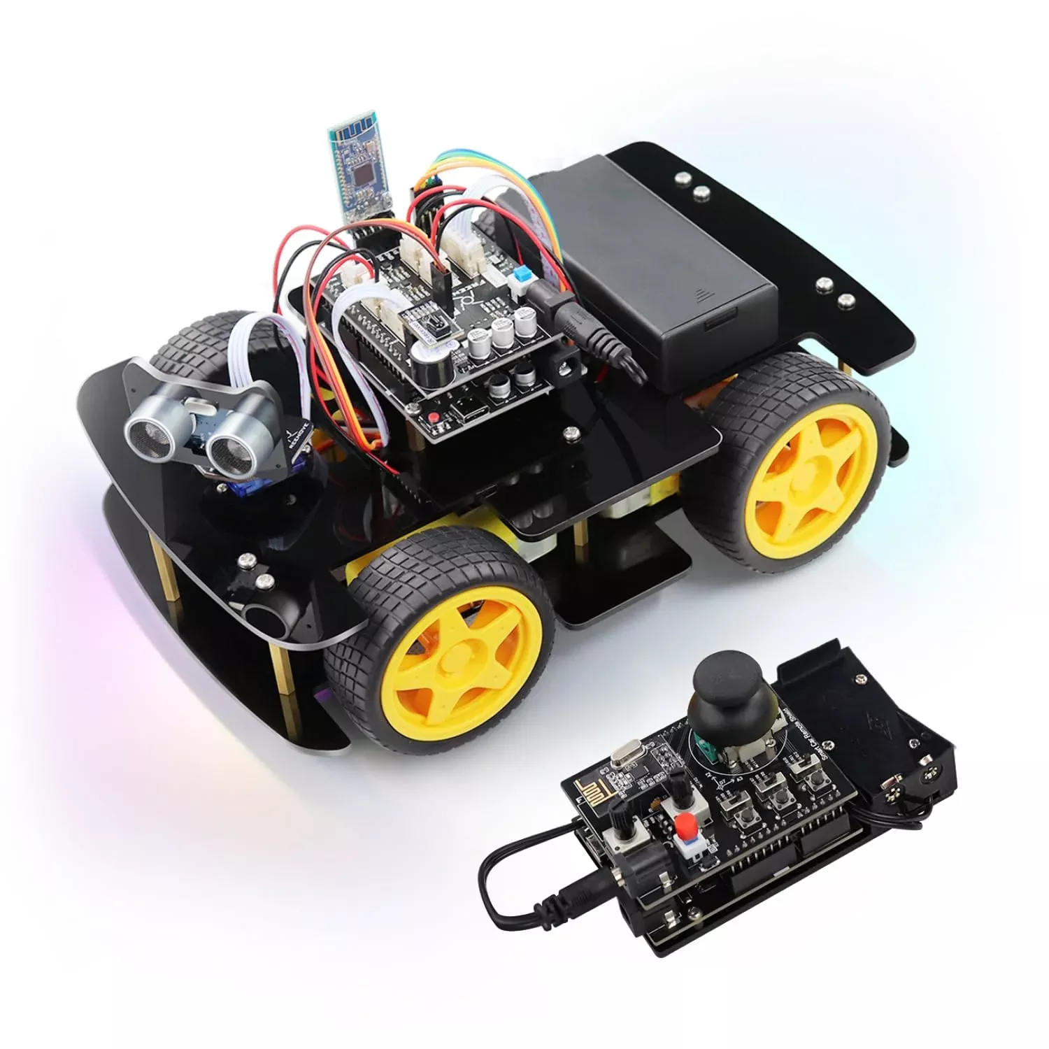 FREENOVE Programmable Car Kit with Remote, 15cm x 28cm, Line