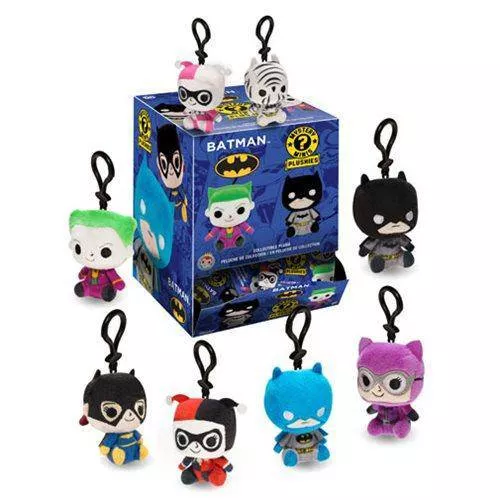 Funko Batman Mystery Mini Plush Key Chain (1) blind box with (1) figure