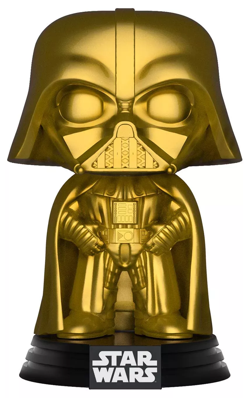 Funko POP! Star Wars Darth Vader Gold Vinyl Figure #157 3.75 Inch