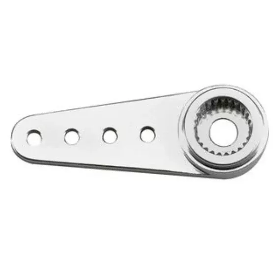 Futaba 1 Single Silver Aluminum Standard Servo Horn 25 Spline