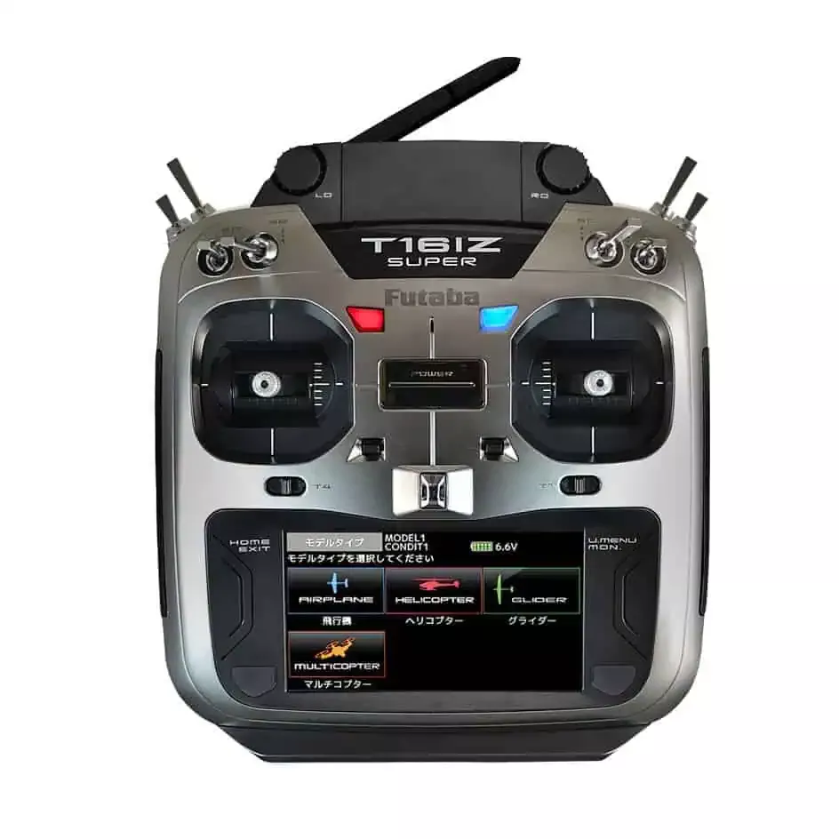 Futaba 16IZS 18-Channel Heli Transmitter with R7208SB Receiver