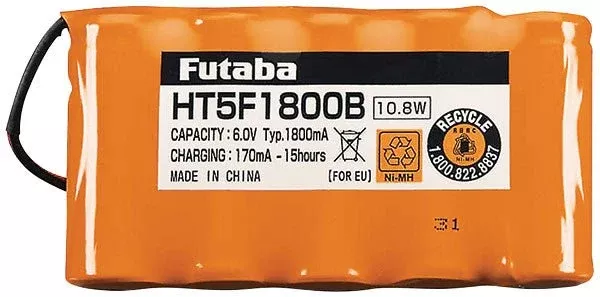 Futaba 1800mAh 6.0V NiMh Transmitter Battery (5-Cell)