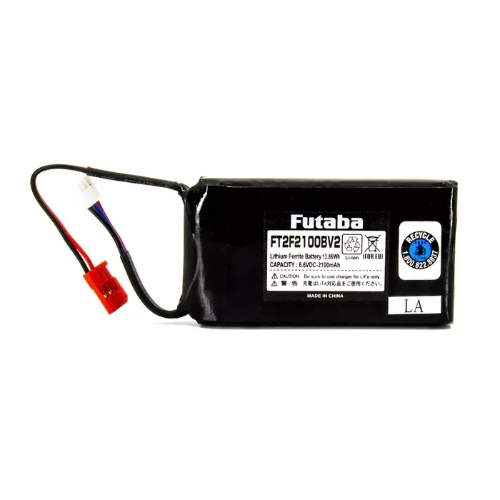 Futaba 2100mAh LiFe Transmitter Battery 6.6V (2-Cell)