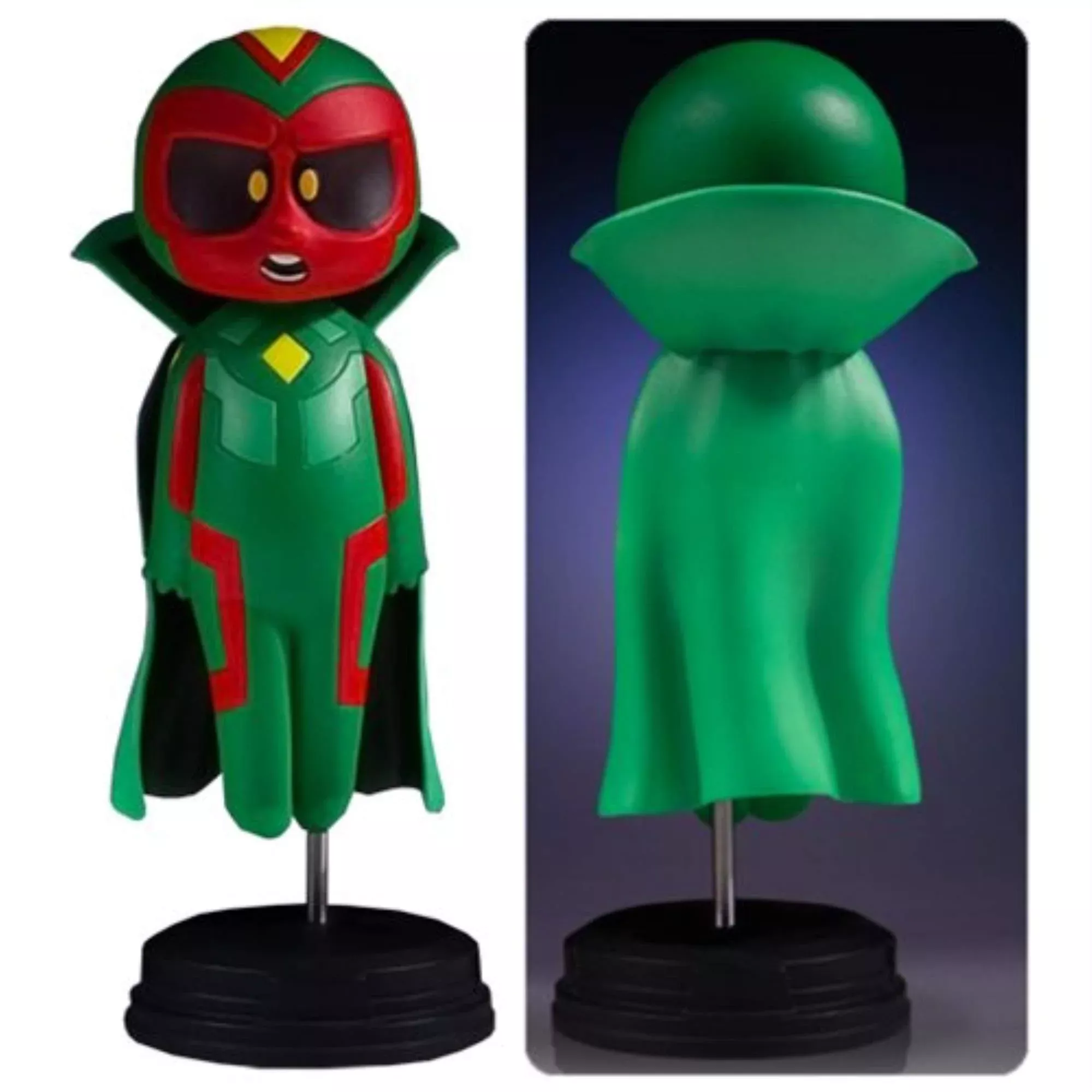 Gentle Giant Marvel Avengers Vision Animated Statue, 2" Brown