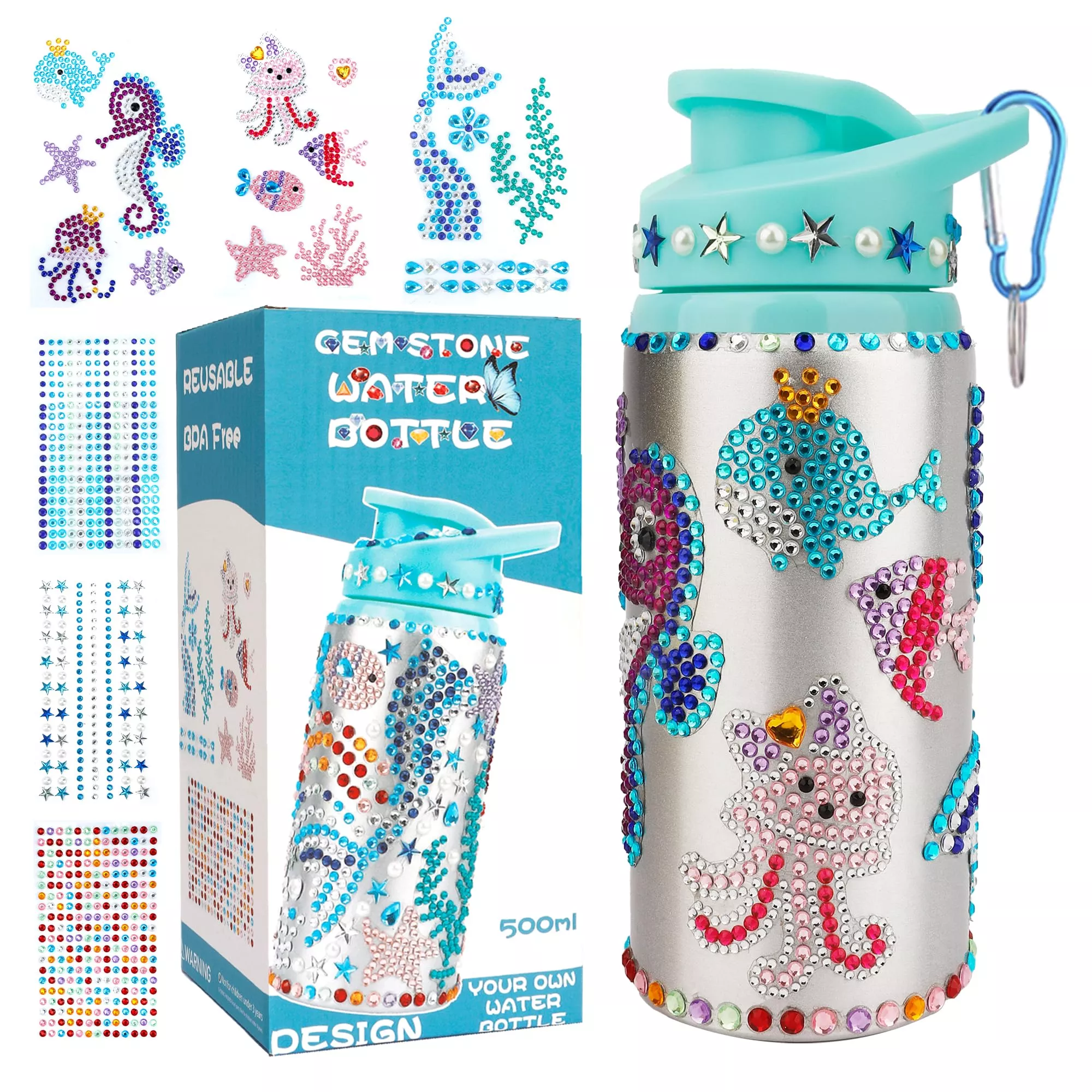 Gift For Girls, Gift Ideas Easter Baskets For Kids, Decorate Water Bot