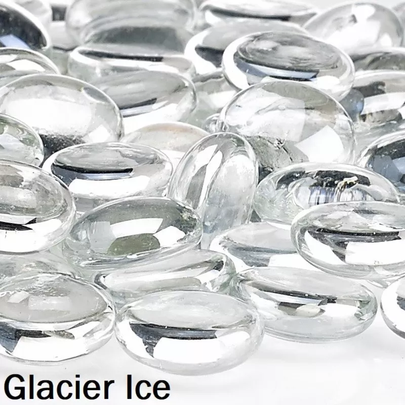 " Glacier Ice Fire Pit / Fireplace Beads
