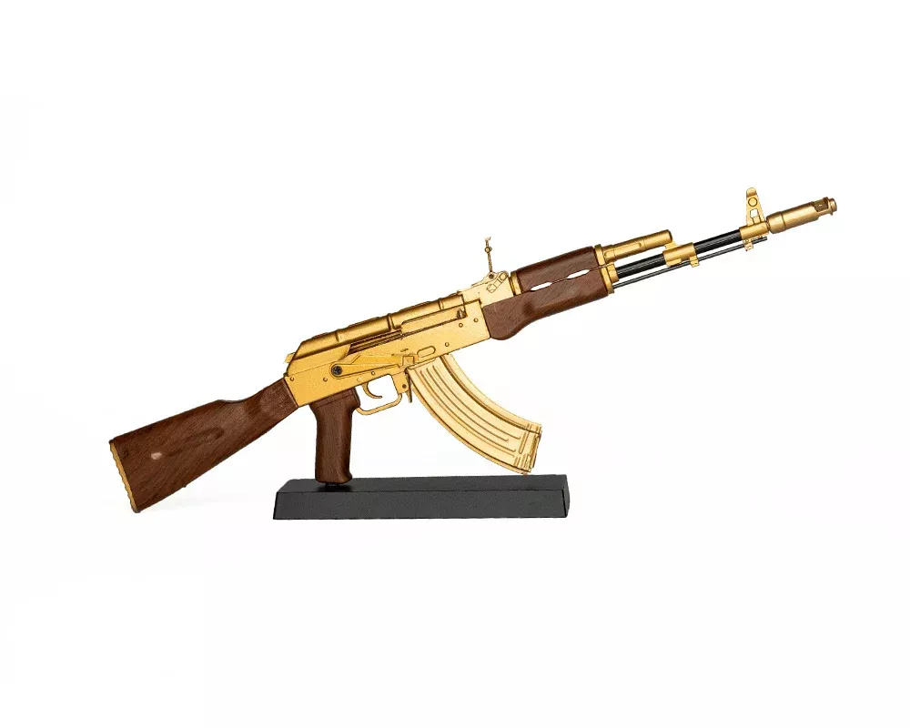 Goat Guns 1:3 Scale AK47 Diecast Gun Model - Gold