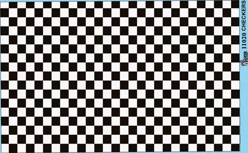 Gofer Racing Decals 11020 1/24 Decals - Checkers