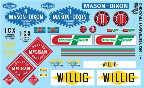Gofer Racing Decals 11052 1/24 Decals - Yesterdays Trucking