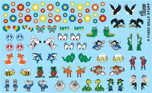 Gofer Racing Decals 11053 1/24 Decals - Silly Stuff