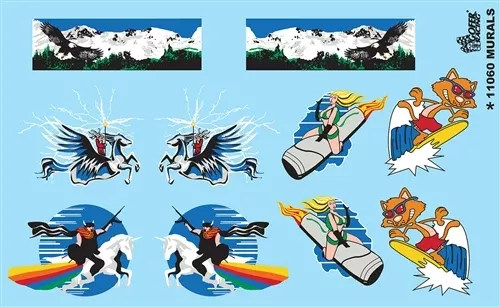 Gofer Racing Decals 11060 1/24 Decals - Truck And Van Murals