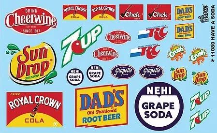Gofer Racing Decals 11080 1/24 Decals - Have A Soda