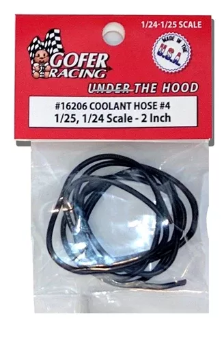 Gofer Racing Decals 16206 1/24 Coolant Hose 2"