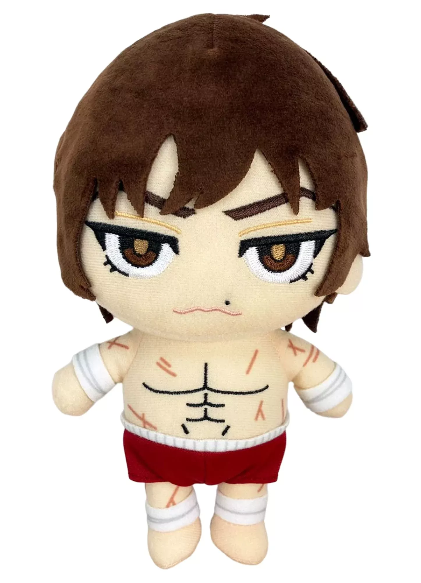 Great Eastern Entertainment Baki Hanma Plush 8 Inches Multi-colored